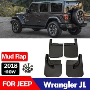 For Jeep Wrangler JL Mud Flaps Tire Splash Guards 2018-2026