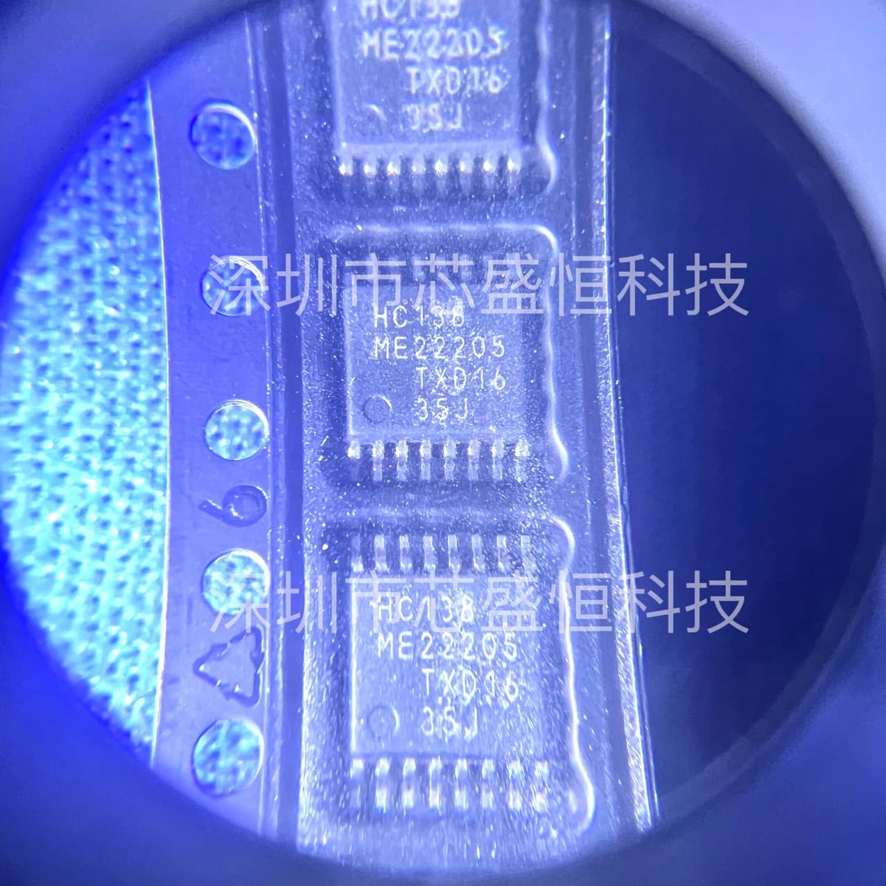 Original 74HC138PW, SMD TSSOP-16, 3-to-8 Line Decoder Demultiplexer Inverting, in Stock