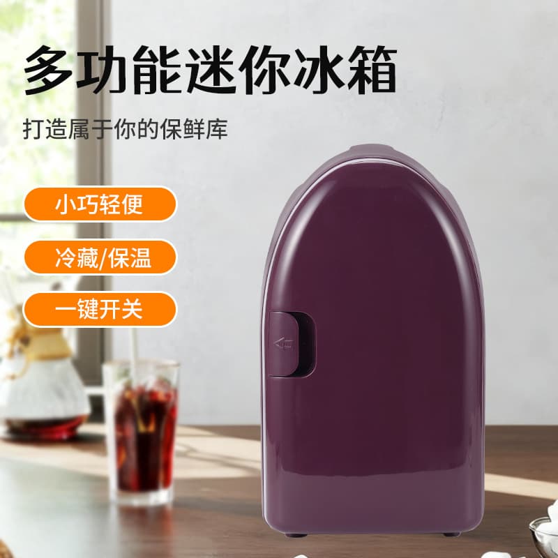 New 6L Mini Car Refrigerator Portable Car and Home Use Small Fridge