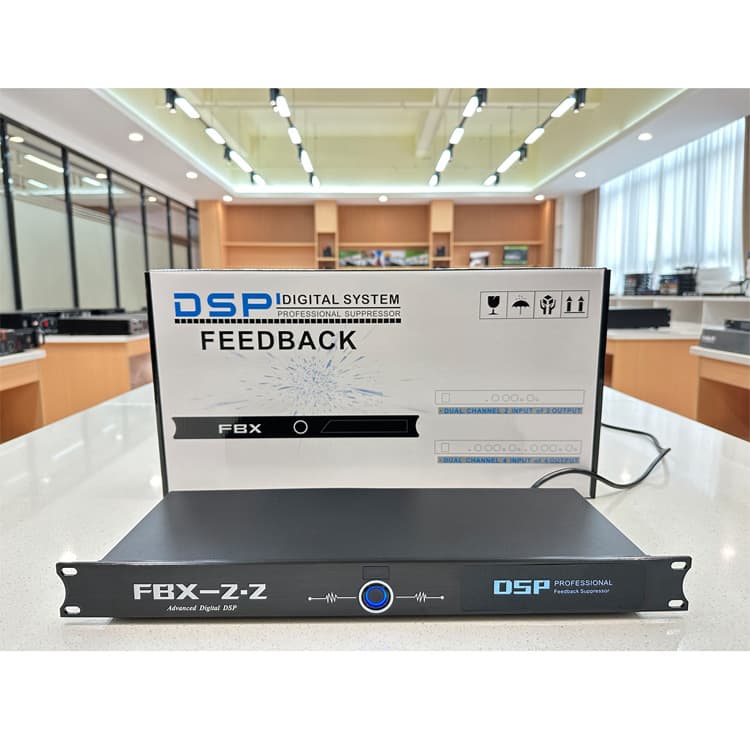 FBX2.2 2-in-2-out Feedback Suppressor, Entertainment DSP Processor Professional Anti-Howling Feedback Suppressor