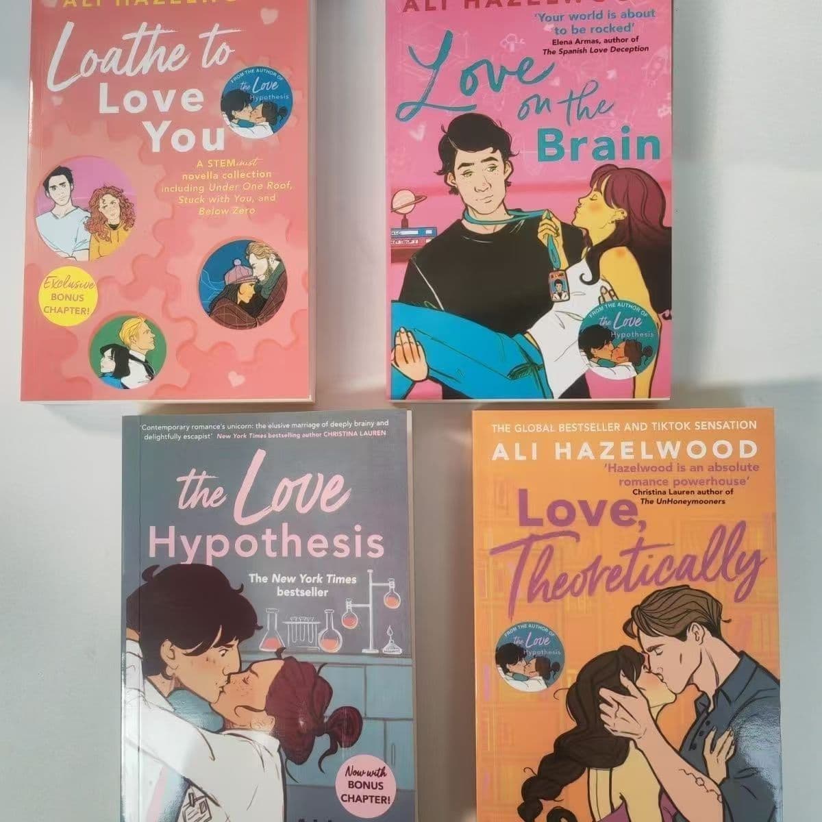 All Hazelwood Series 4 Books Love Novels The Love Hypothesis