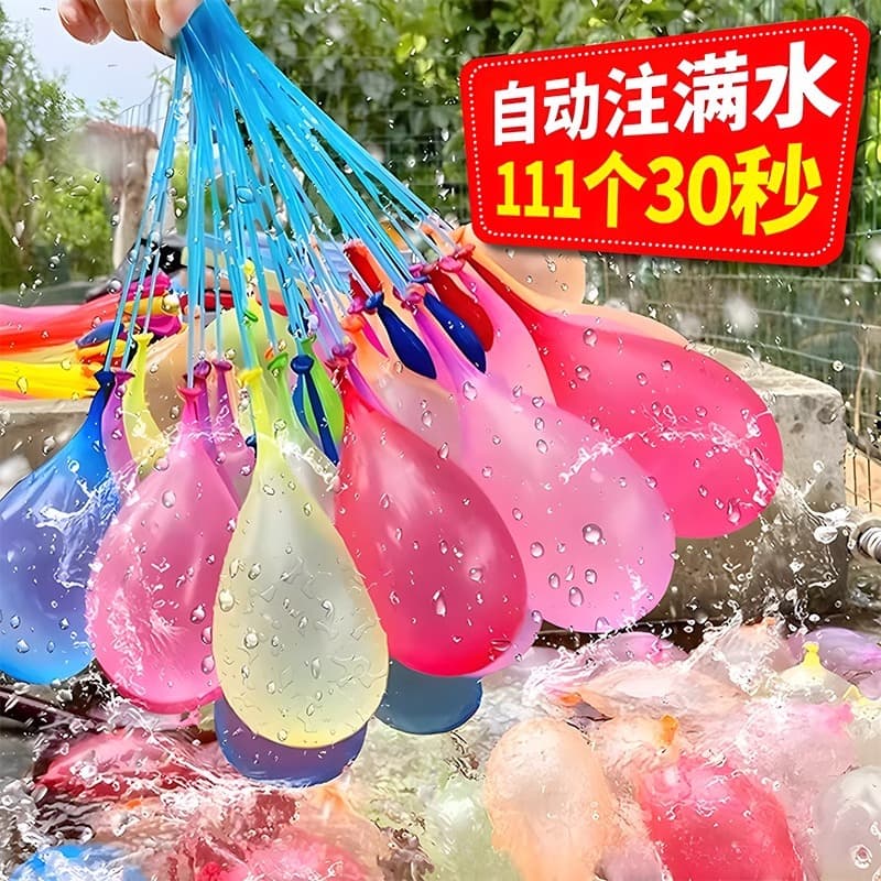 Water Balloon Rapid Fill & Auto Tie, Summer Outdoor Water Fight Essential, Kids Water Balloons, Free Shipping