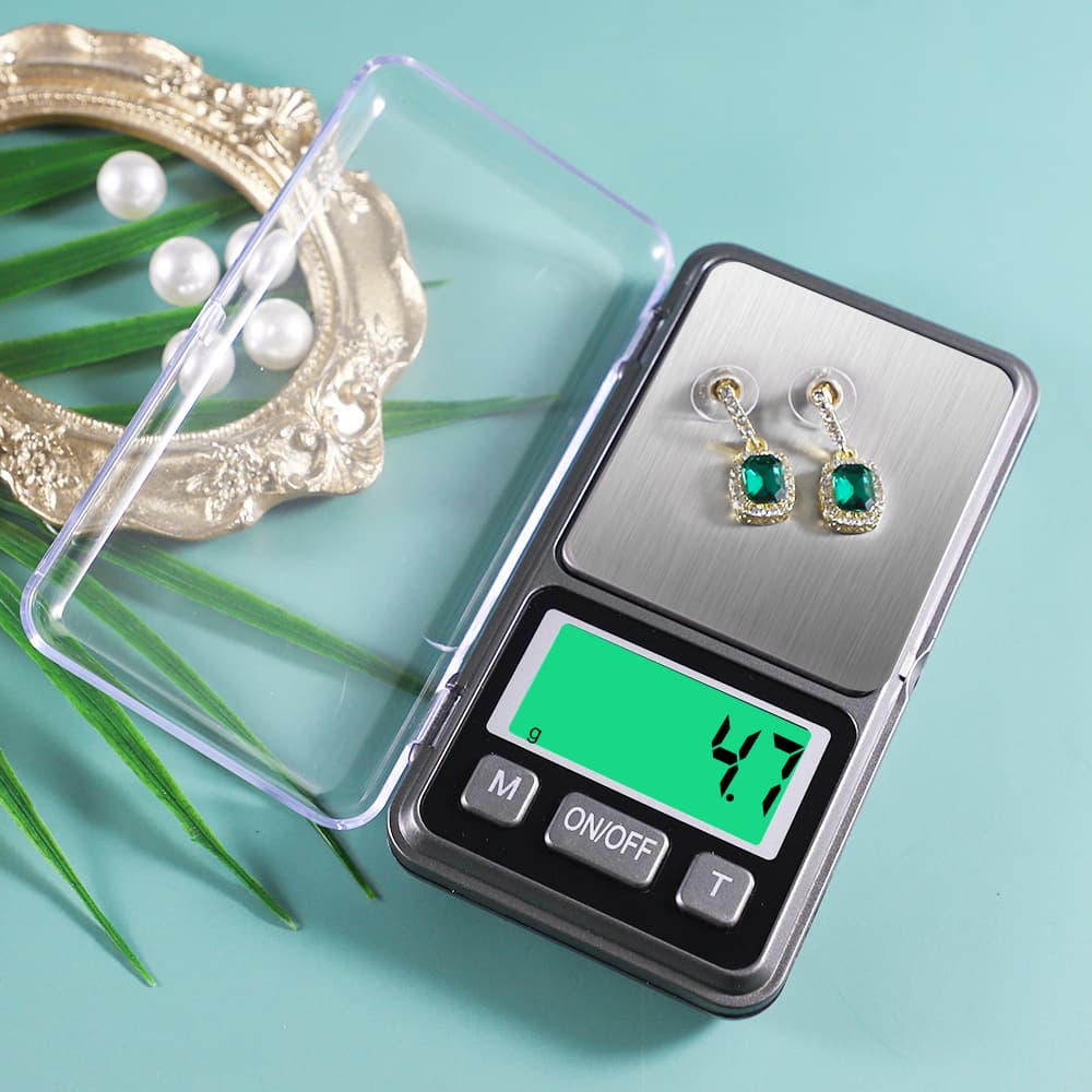 Mini Digital Portable Electronic Jewelry Scale 0.01g Pocket Scale for Jewelry Herbs Gram Counting