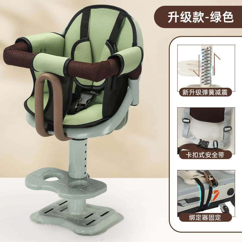 Electric scooter child seat front-mounted battery-powered vehicle baby seat motorcycle infant child small stool foreign trade wholesale