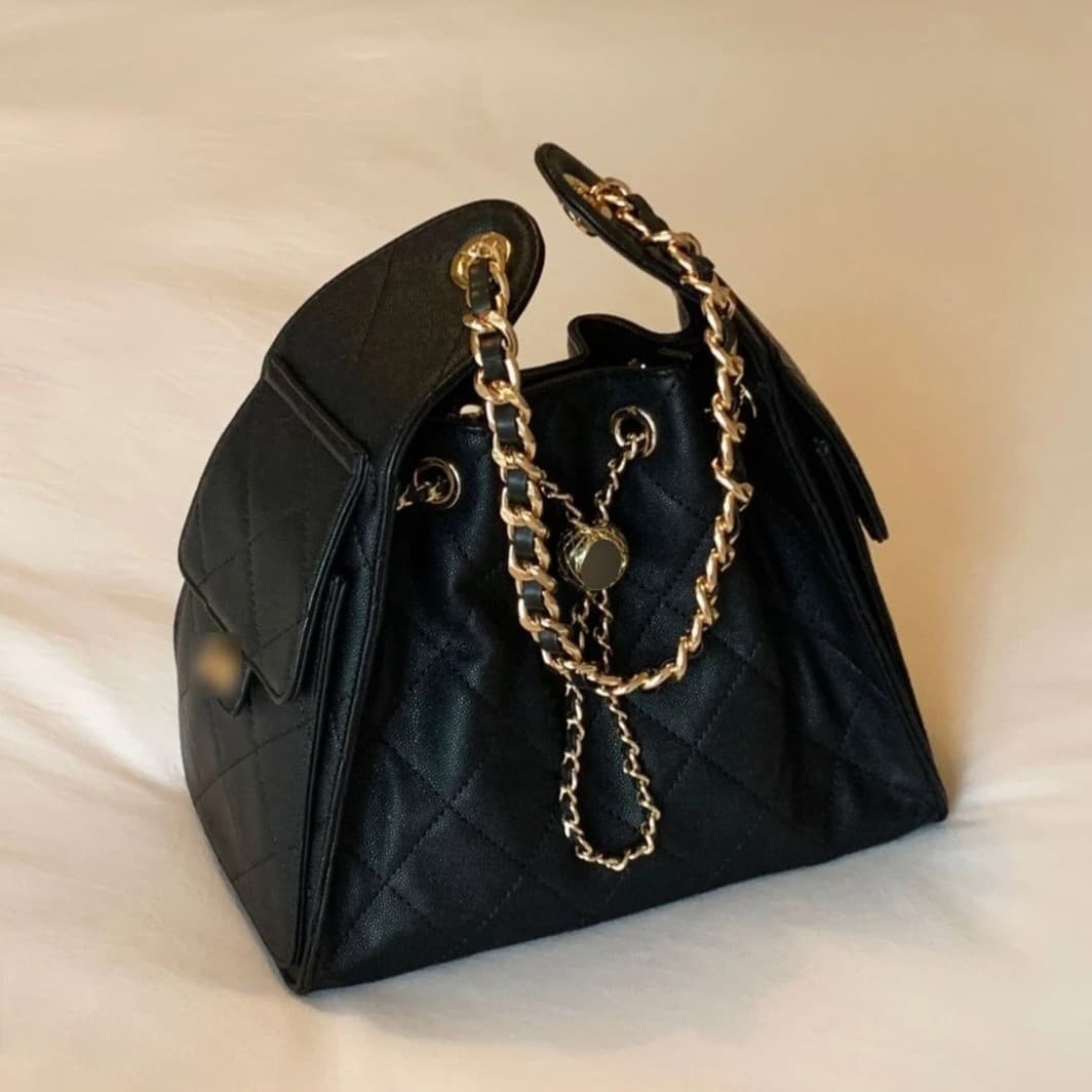 Nanfeng Women's Commuter Ins Style Fragrant Style Small Niche Design Diamond Quilted Shoulder Crossbody Bag