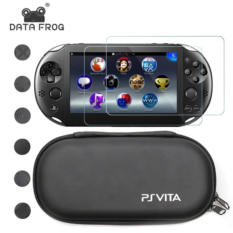 Suitable for PS VITA protective bag PS Vita EVA storage bag PSV game console hard shell bag tempered film accessories