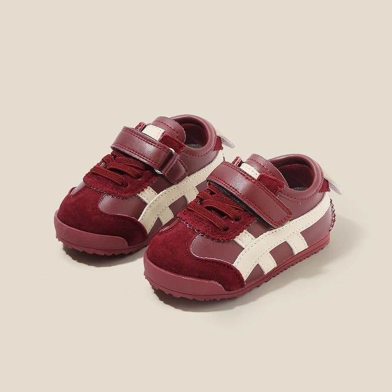 Ankela Red Baby Shoes for Spring and Autumn, Soft-Soled Learning-To-Walk Shoes for Boys, Girls' Sneakers, Boys' Casual Shoes
