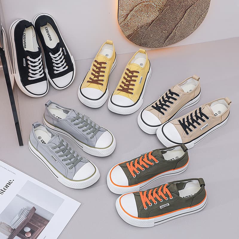 Mango head canvas shoes for women, one-foot soft sole, 2026 new summer thin breathable single shoes, versatile casual sneakers