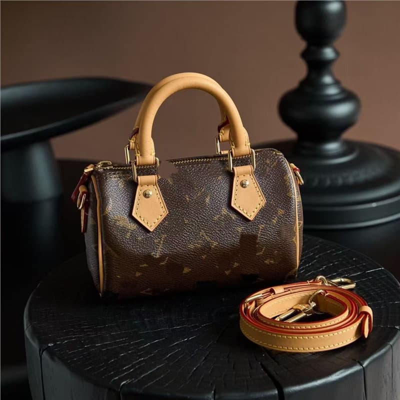 Compatible with New LV Nano Speedy Inner Bag Insert Small Mini Organizer Pillow Bag Support
