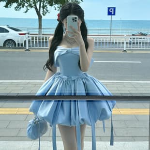 Travel Photo Strapless Evening Dress Stunning Forest Fairy Bride High-End Petite Girl Birthday Party Short Dress