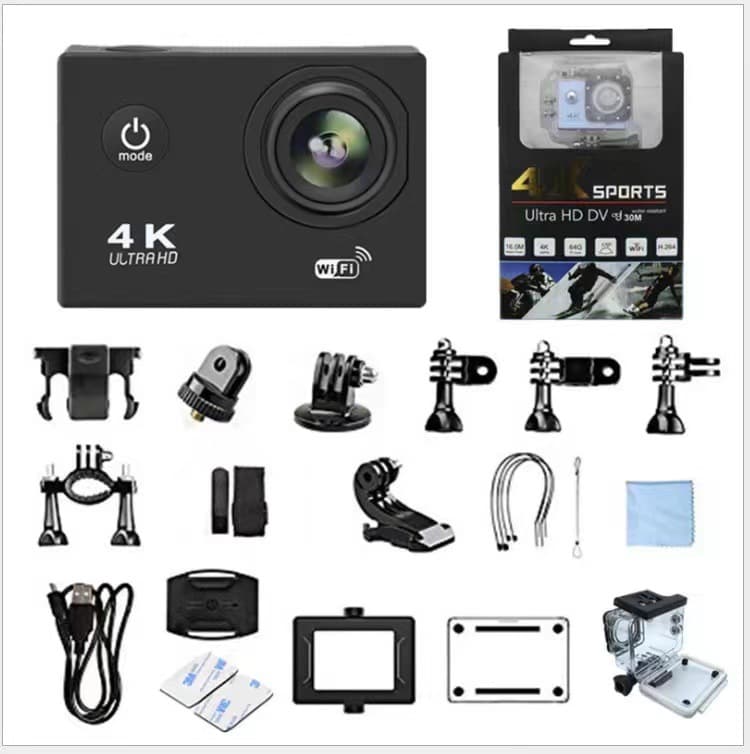 D800 WiFi Foreign Trade Bestseller Outdoor Waterproof Sports Camera Motorcycle Recorder