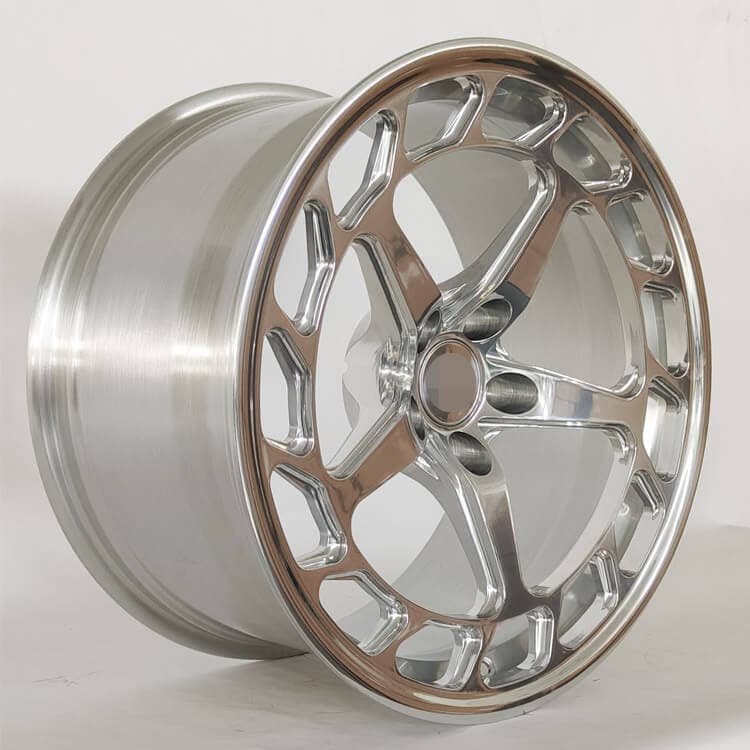 10,000-ton forged aluminum alloy car wheel hub polished R19 rim for BMW X6 19-inch