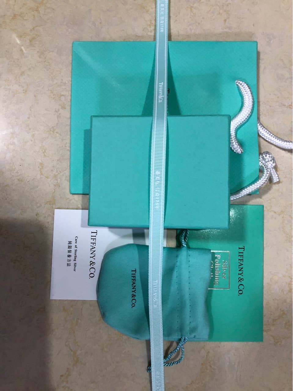 Tiffany Jewelry Packaging Box Cross-border Leather Jewelry Ring Box High-end Source Factory Wholesale