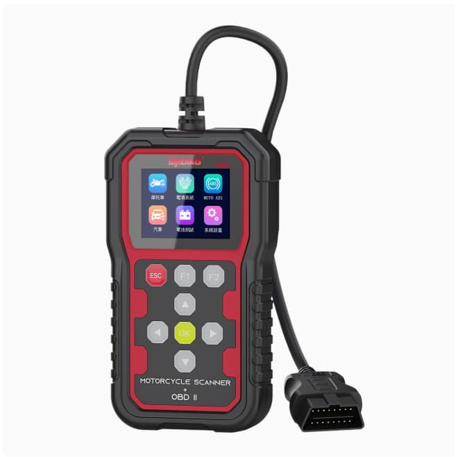 Cross-Border M80 Car Diagnostic Tool Obd Motorcycle Scanner Ecu Reset Abs Detection Battery Fault Detection Multi-Language
