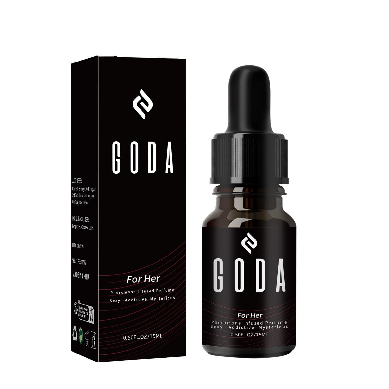 Cross-border Pheromone Perfume Fresh Elegant Long-lasting Fragrance Men's and Women's Perfume Dating Social Charm Portable Perfume