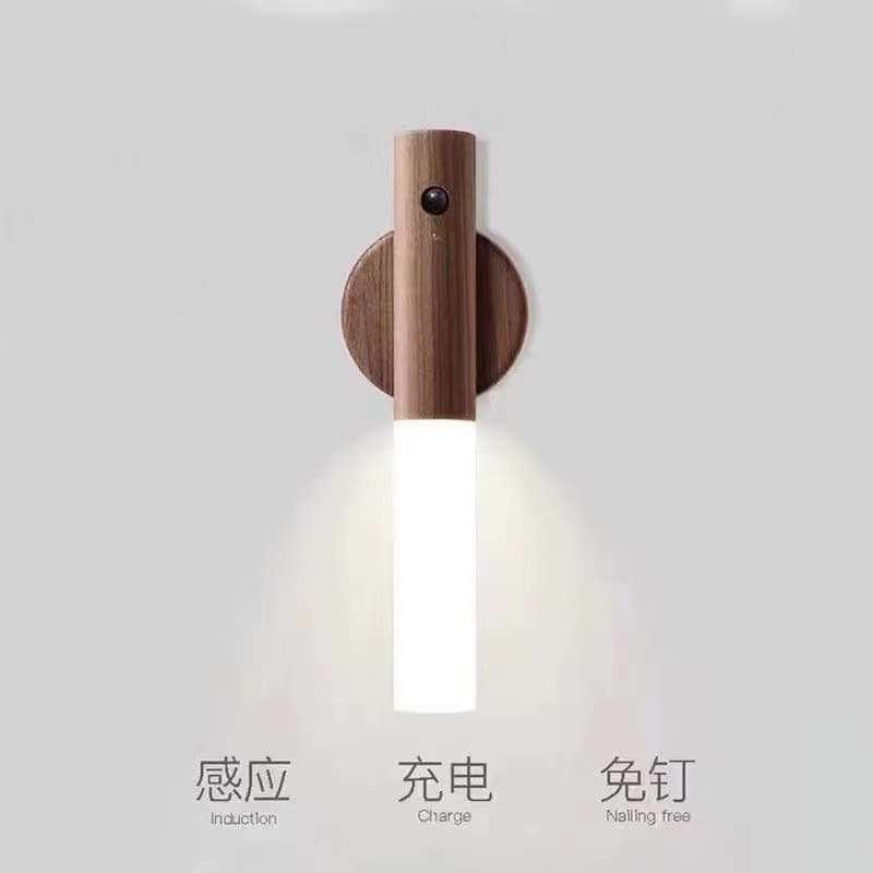 Creative Modern Smart Motion Sensor LED Charging Night Light, Auto-On at Night for Wardrobe and Corridor