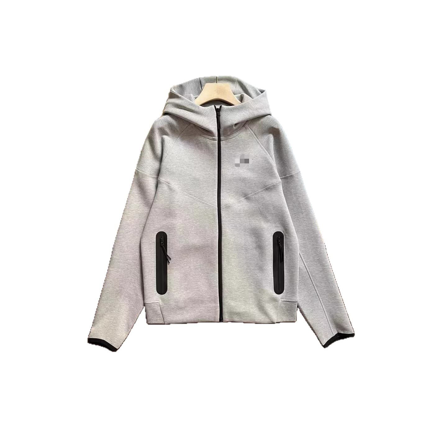 Cross-border Spring/Autumn New Arrival TECH FLEECE Men's Air Layer Casual Sports Jacket and Sweatpants Set, Couple Style
