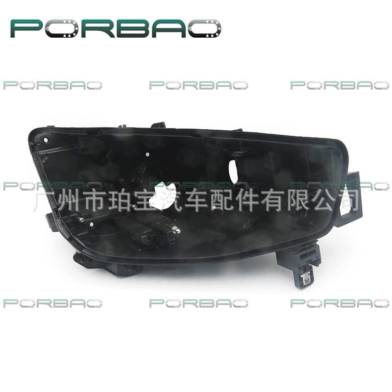 Headlight Rear Housing for Seat LEON 2024-2026 High Configuration Front Headlight Bottom Shell Plastic Black