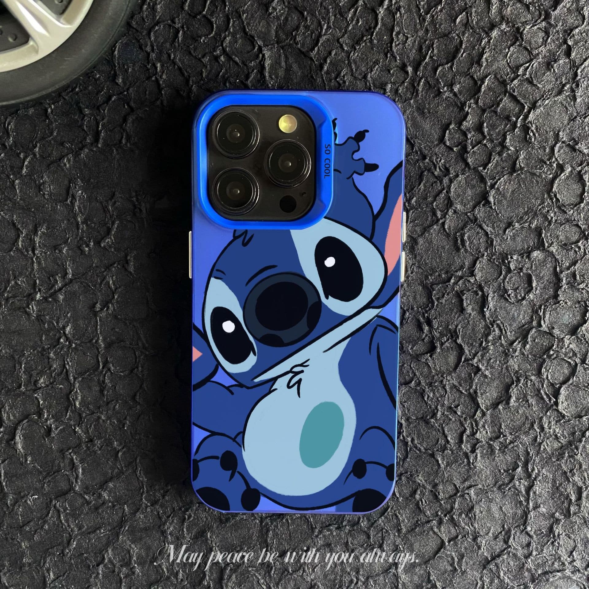 Phone Case for iPhone 16, Apple 15 Pro Max 13 14 12, Stitch STITCH XR Colorful Silver IMD Cartoon