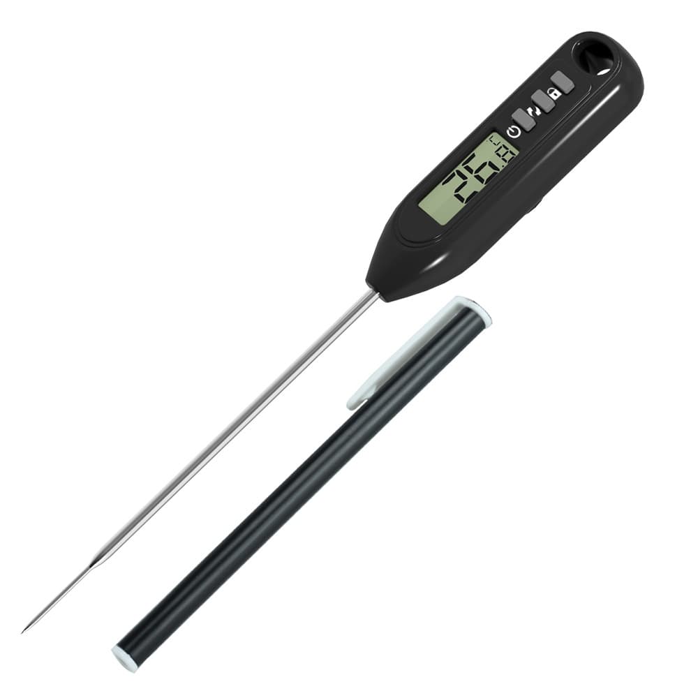 TP502 Electronic Probe BBQ Meat Thermometer for Baking and Grilling Food, Fast Temperature Measurement with Pen Case