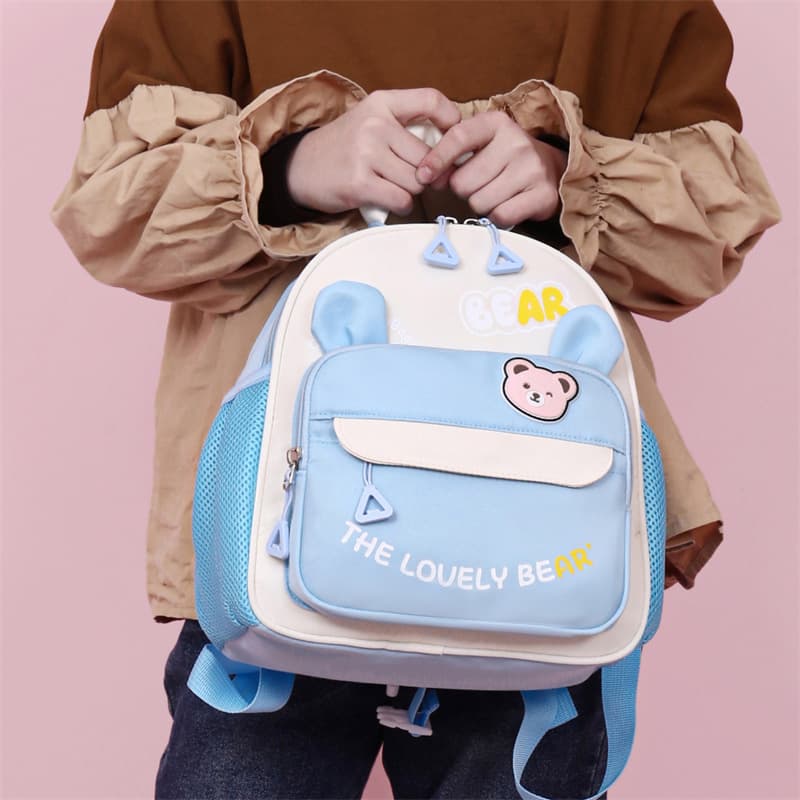 Kindergarten Backpack for Boys Cartoon New Cute Girls Breathable Preschool Small Medium Class Lightweight Double Shoulder Bag