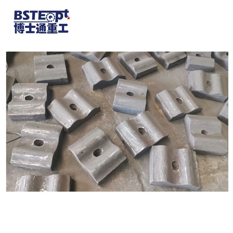 New heavy-duty equipment liner plates for overflow ball mills in cement/clinker production line construction with core gears
