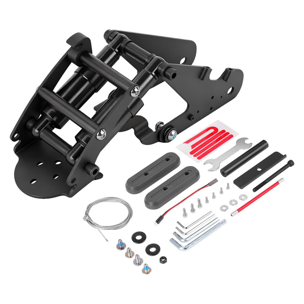 Compatible with Xiaomi M365 1S Electric Scooter New Front and Rear Shock Absorber with Handle Scooter Upgrade Accessories