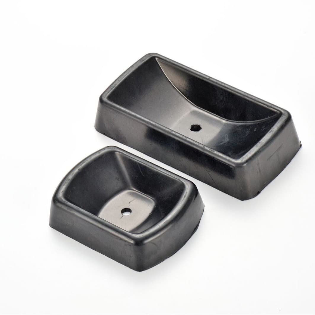 Rubber blocks, anti-slip rubber sheets, casters, brakes, large and small dual-size rubber tire pads, jack casters