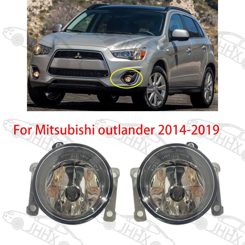 Outlander 2014 2015 2016 2017 2018 2019 Front Fog Light Front Bumper Fog Light