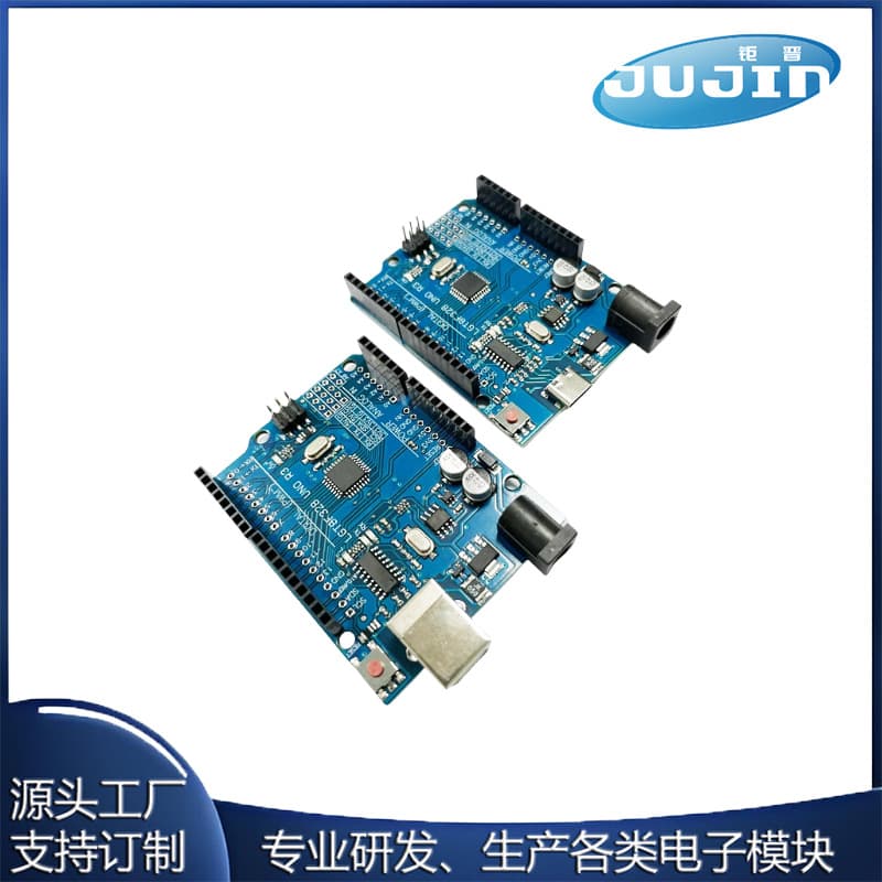 LGT8F328P UNO R3 Development Board, Replacement for ATmega328P Microcontroller Module, Compatible with Arduino