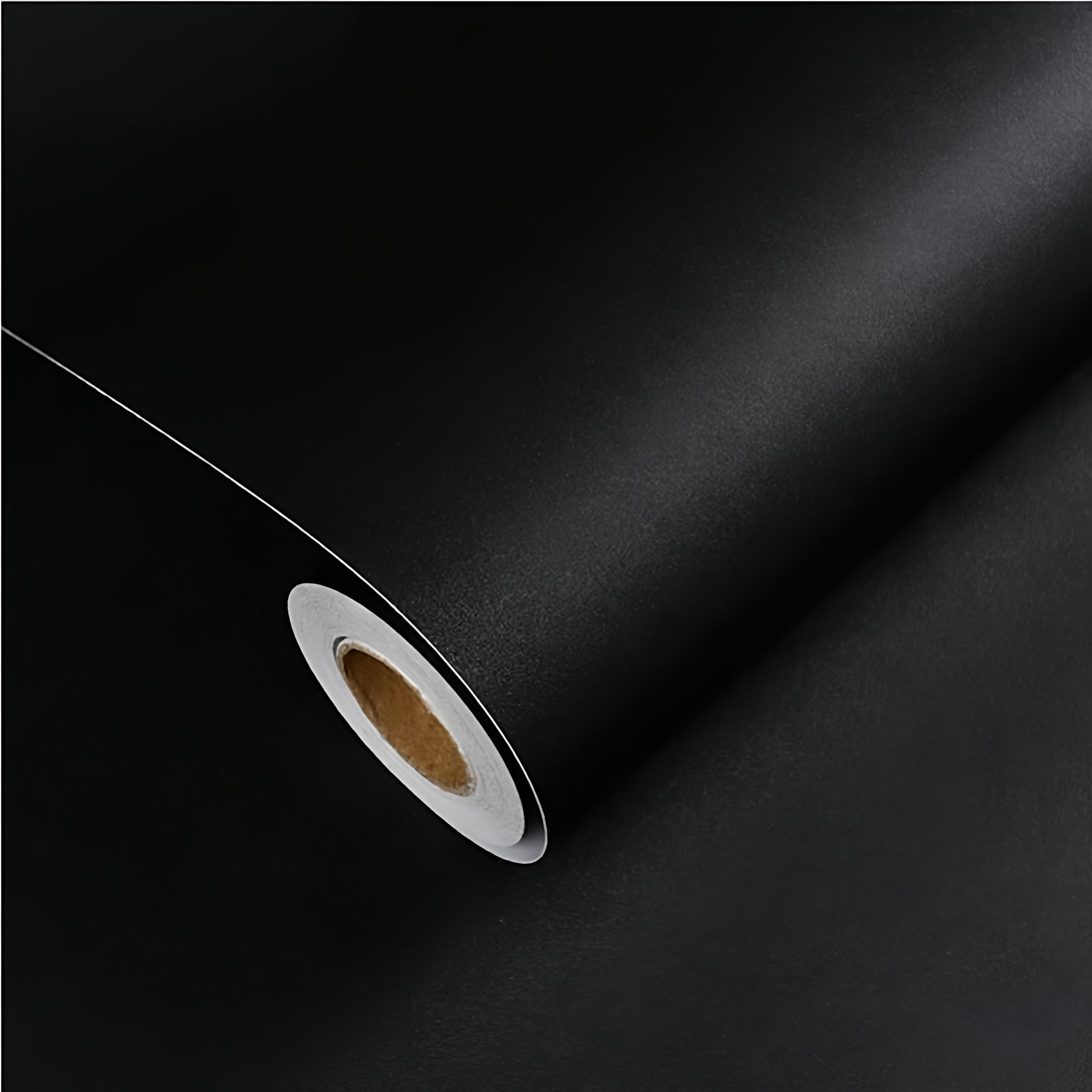 Black Speaker Wood Grain Sticker Self-Adhesive Wood Grain PVC Vinyl for Speaker Renovation Refurbishment