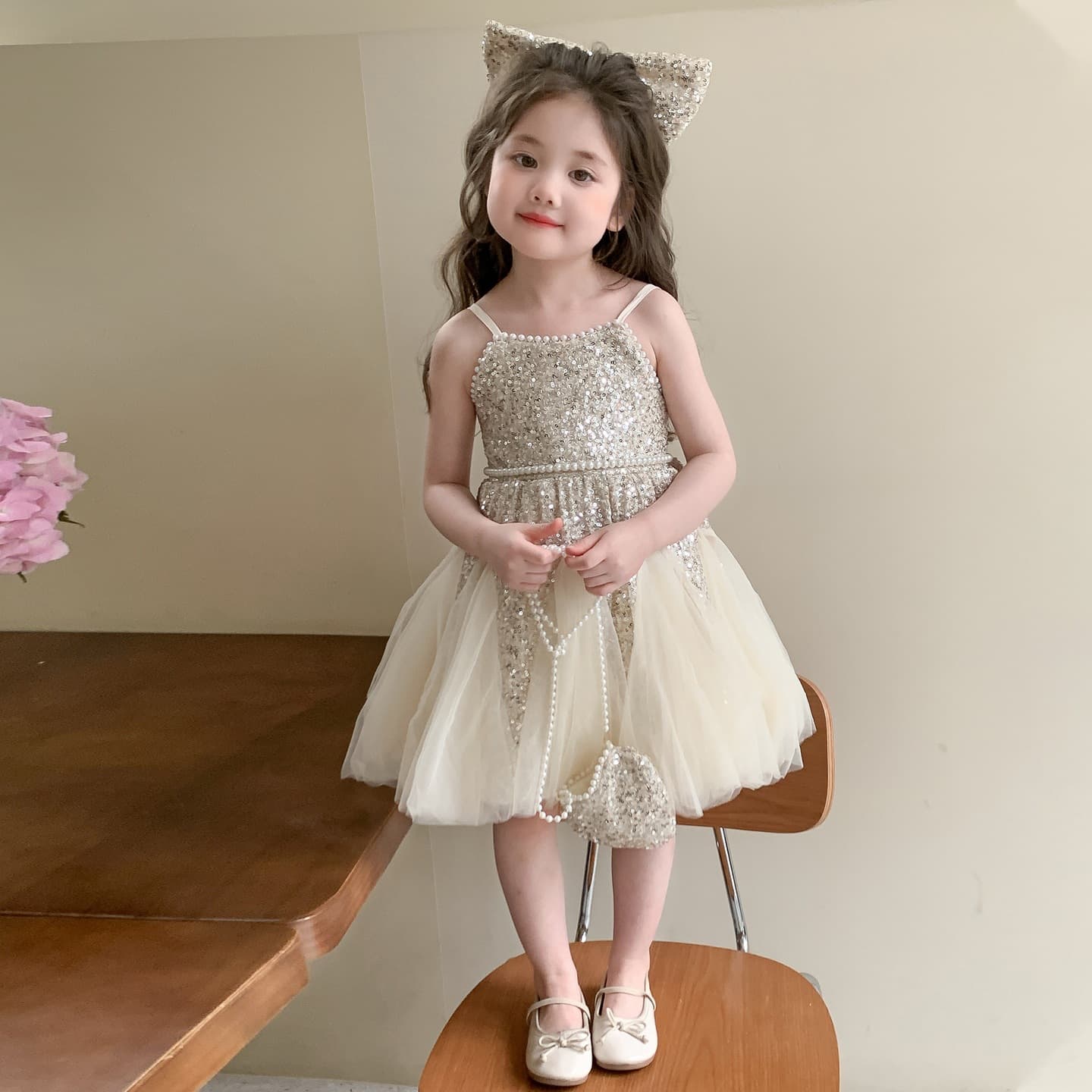Girls Summer Dress 2026 New Premium Birthday Gown Princess Dress for Baby Girls Rich Heiress Style
