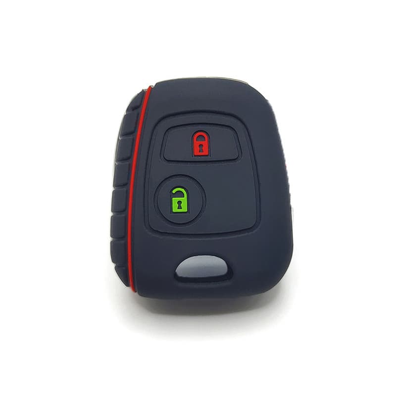 Silicone Key Case Cover for Citroen Peugeot DS Universal Car Remote Protector 308 C-Quatre 207 Soft