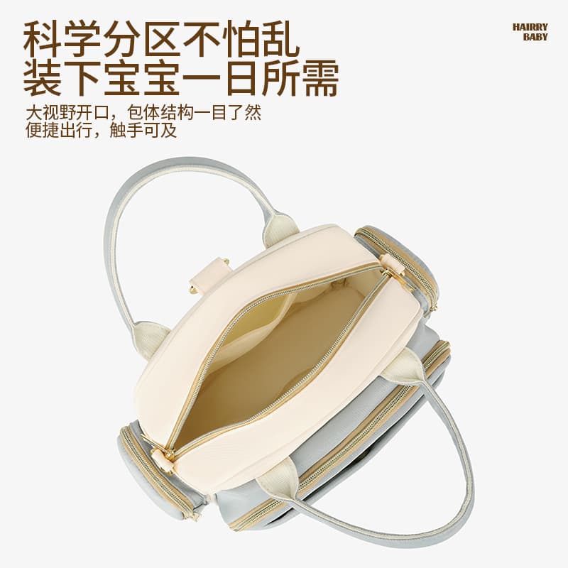 Multifunctional Diaper Bag 2025 New Large Capacity Backpack Crossbody Handbag Portable Baby Supplies Maternity Bag