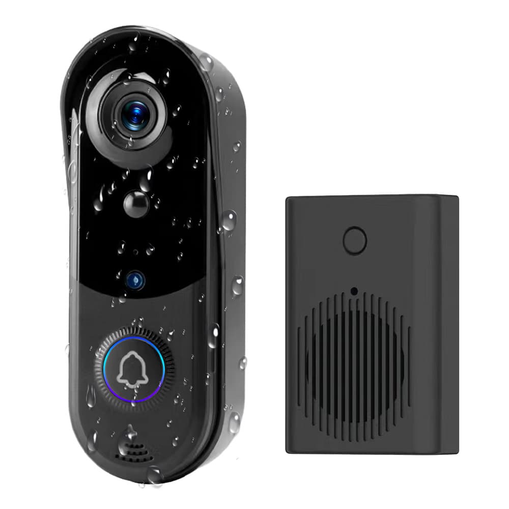 Icam365 Aijia smart video doorbell humanoid motion detection HD infrared night vision mobile APP remote monitoring