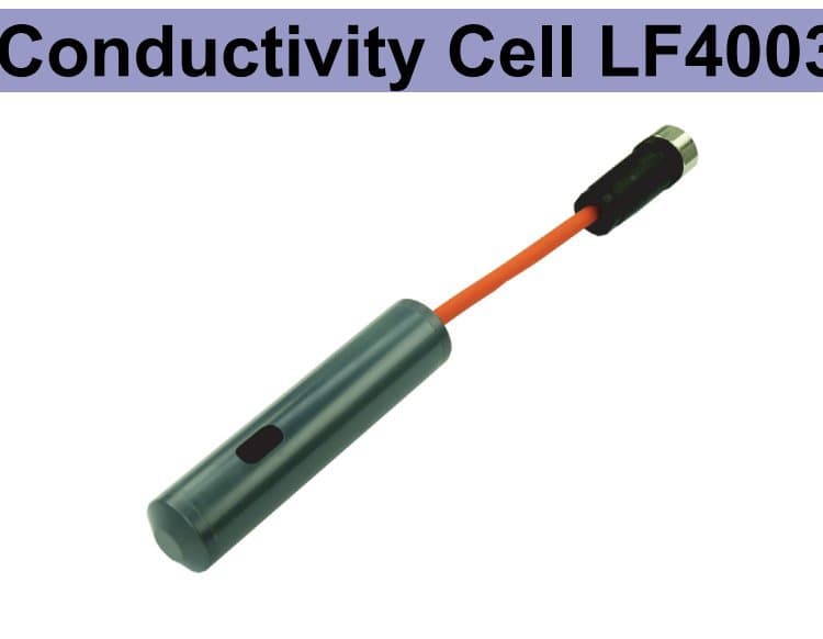 Senseca LF4003 Conductivity Sensor, German-made, Submersible PVC-U 316L