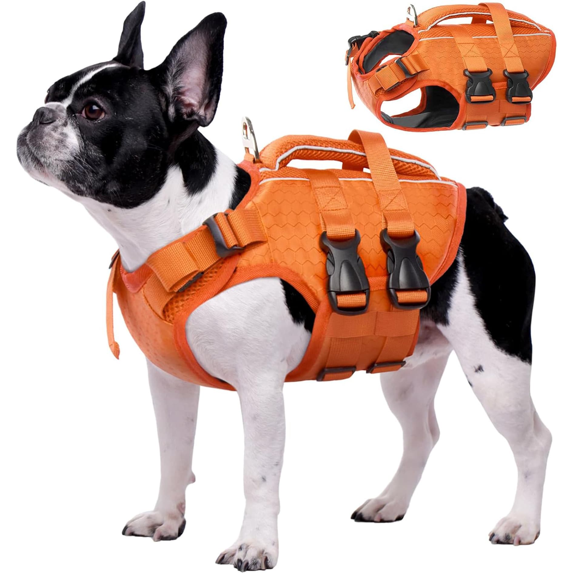 New Cross-border Dog Life Jacket for Small, Medium, and Large Dogs, Outdoor Swimming Buoyancy Vest