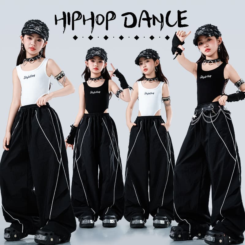 Jazz dance clothing, girls' jazz dance practice clothes, children's model catwalk fashion children's girl group performance clothes