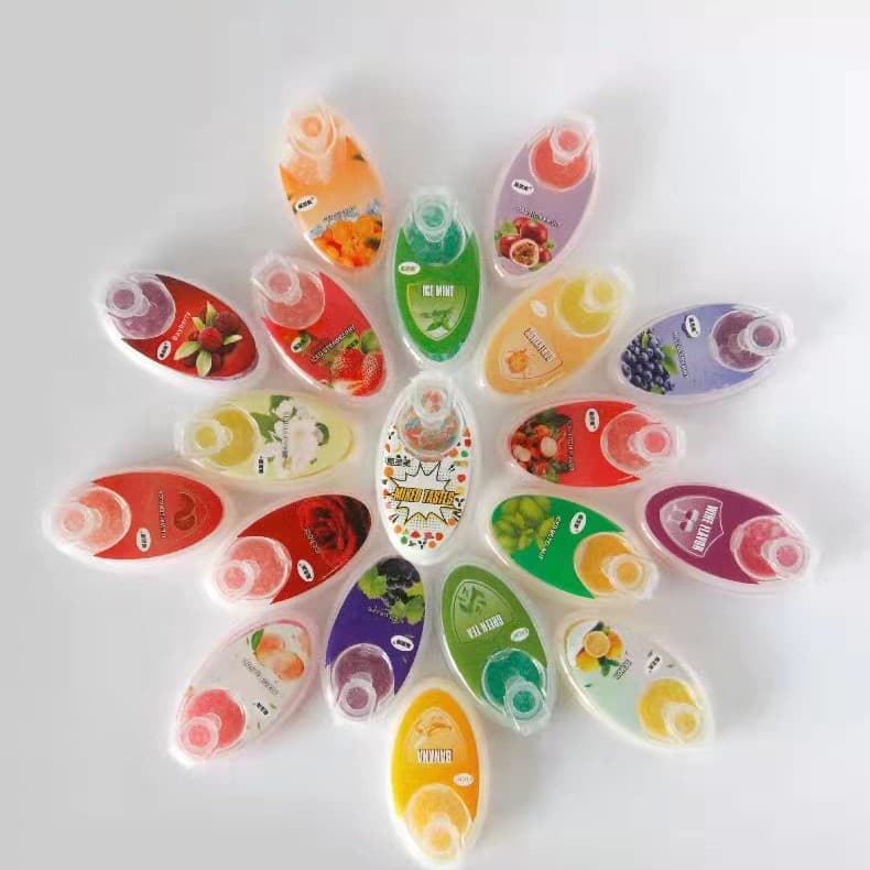 Cross-border exclusive supply of face masks with bursting breath beads, mint bursting beads, lotus bursting beads, and multiple flavors of refreshing mint.