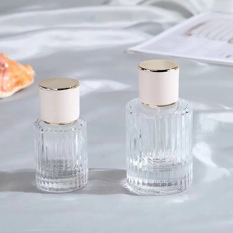 30ml Glass Perfume Spray Bottle Portable Travel 50ml Empty Sample Bottle Fragrance Packaging Cosmetic Container