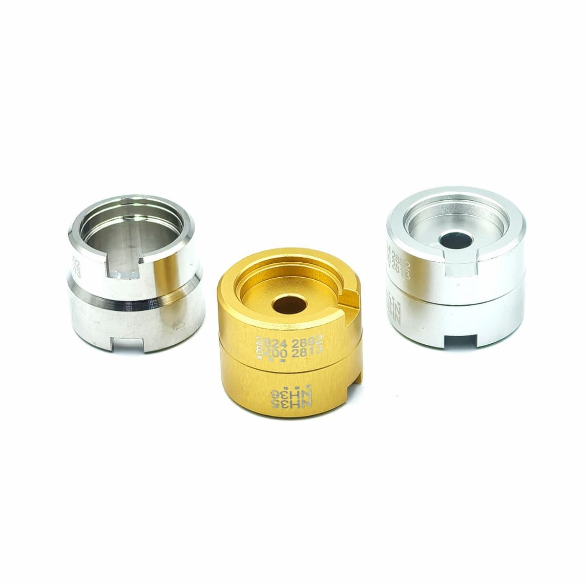 Watch Repair Tool Watch Movement Holder Aluminum Double-Sided Movement Holder 2824-2892-8200-NH35-NH36