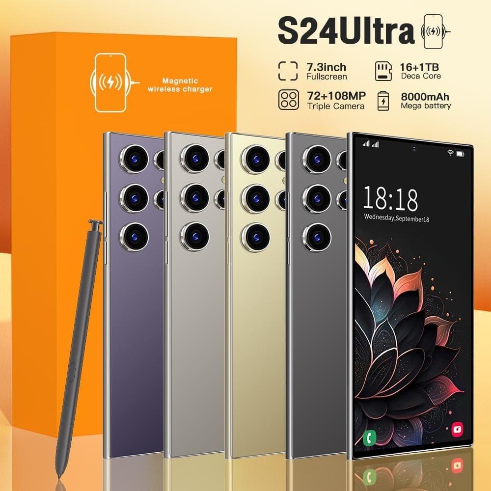 S24 Ultra all-in-one machine built-in stylus 4+64G large memory smart large screen cross-border mobile phone wholesale