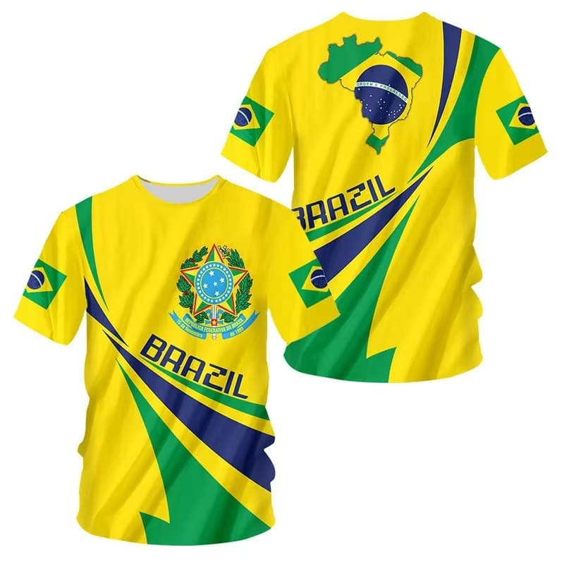 2026 New Soccer Casual Sportswear World Cup Fan Support Short Sleeve Crew Neck T-Shirt