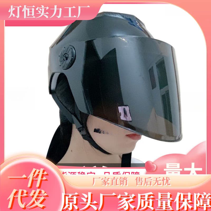 【Buy 1 Get 2】Electric Motorcycle Helmet Harley Half Helmet Unisex Adult Scooter Protective Cap