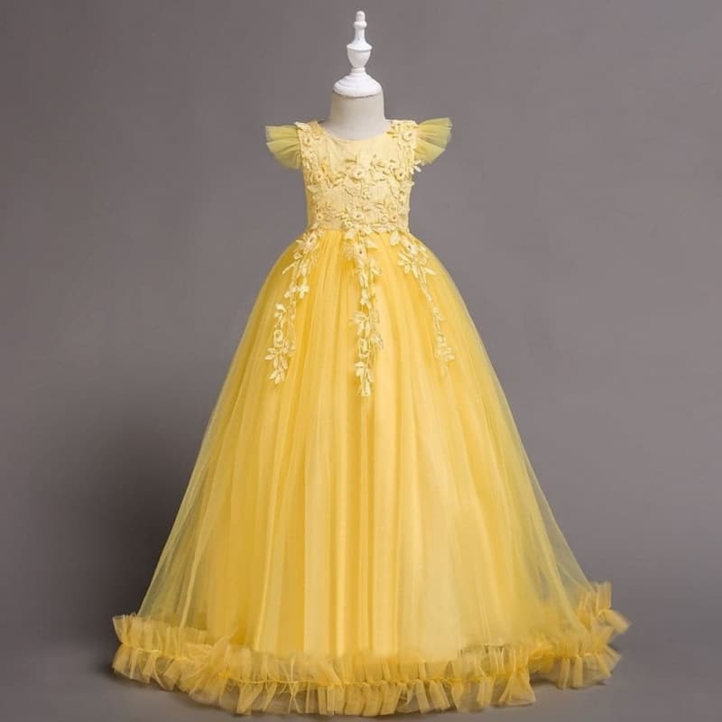 4-14Y Teenager Kids Girls Wedding Party Pageant Formal Dress