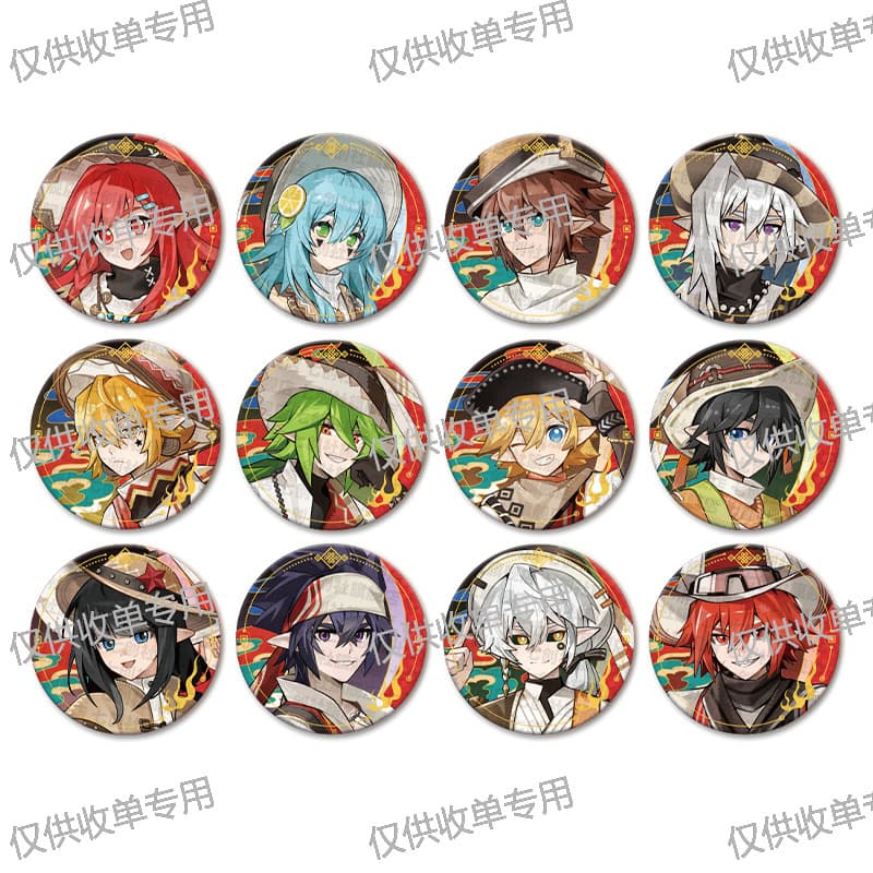 【Official】 Aotu World Year of the Horse Limited Edition Badge Standee Merchandise 30% Off