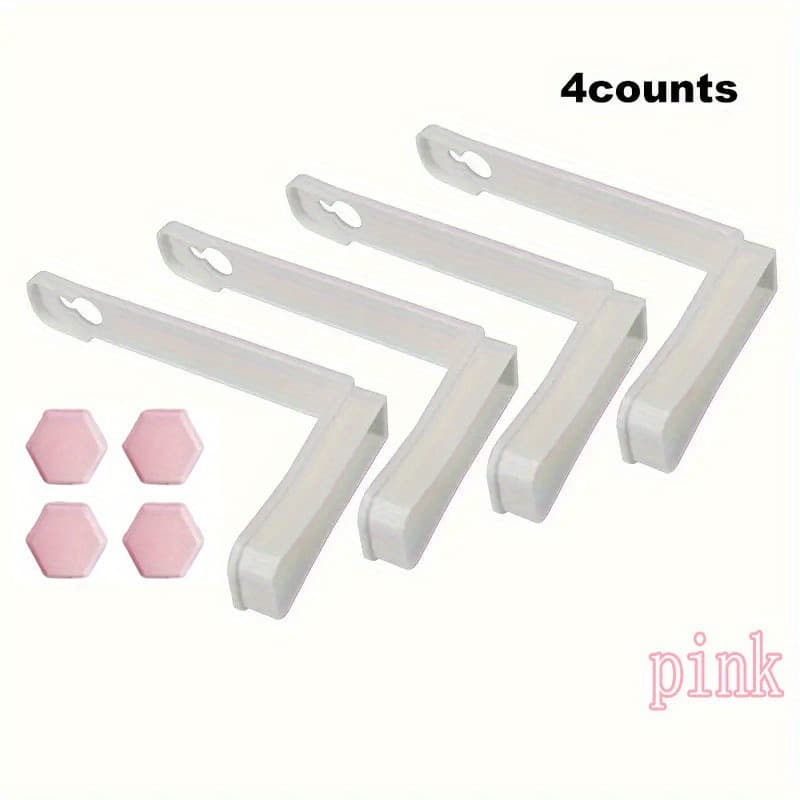 2026 New Cross-border Drop Shipping Anti-slip 4-Piece No-pin Bed Sheet and Duvet Clip Set
