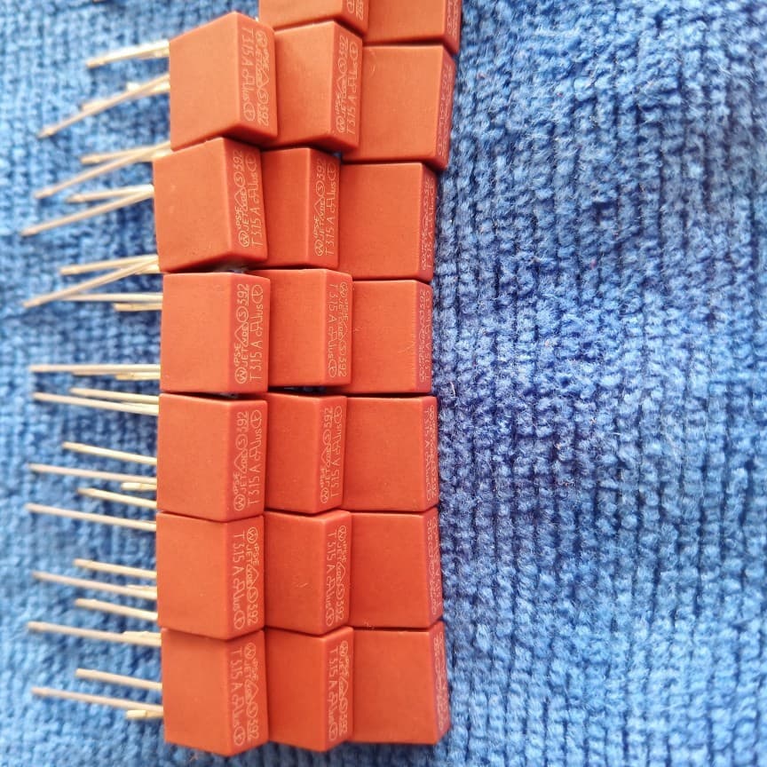 Manufacturer Production 392 Square Fuses T1-T15A Slow-Blow Fuse Tubes Wholesale Sale