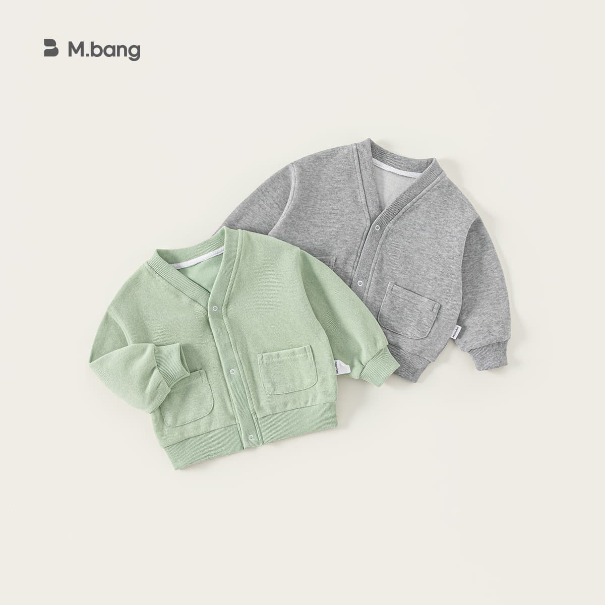Youbao Children's Clothing Spring and Autumn New Arrival Kids Top Girls Long Sleeve Solid Color Cardigan Simple Girl Coat