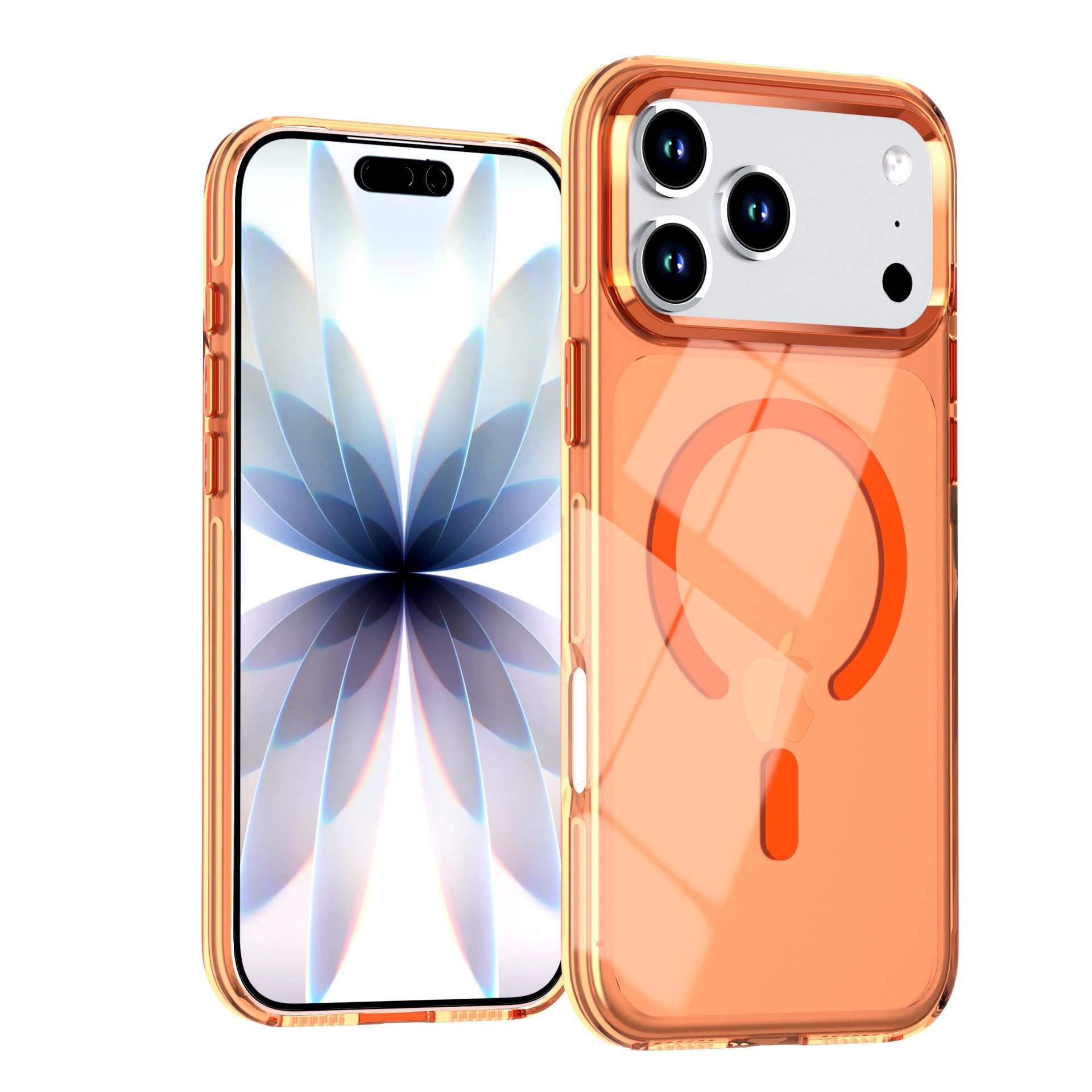 High Transparency Magnetic PC Phone Case for Apple iPhone 17 Pro Max, iPhone 17/16/15, Full Coverage 16 Pro Max Case